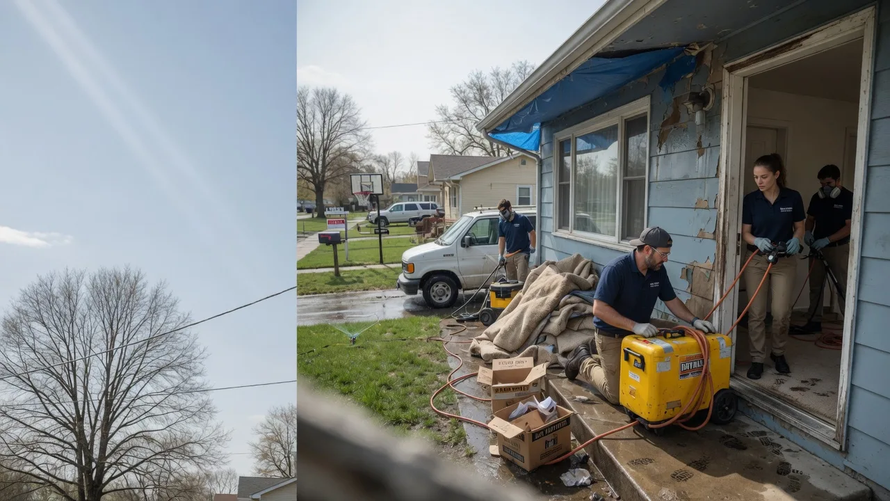 Basement Flood Cleanup in Natoma, KS near me
